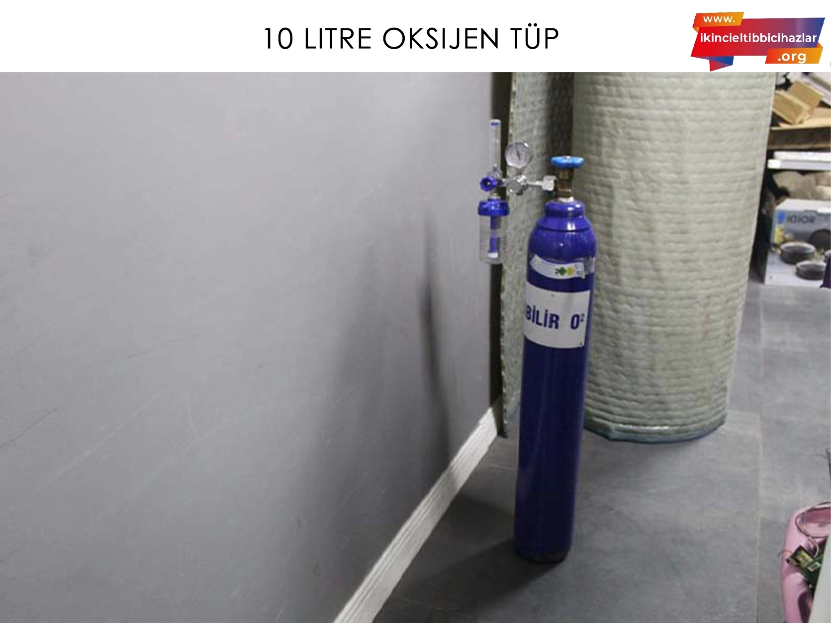 İkinci El 10 Litre Oksijen Tüp