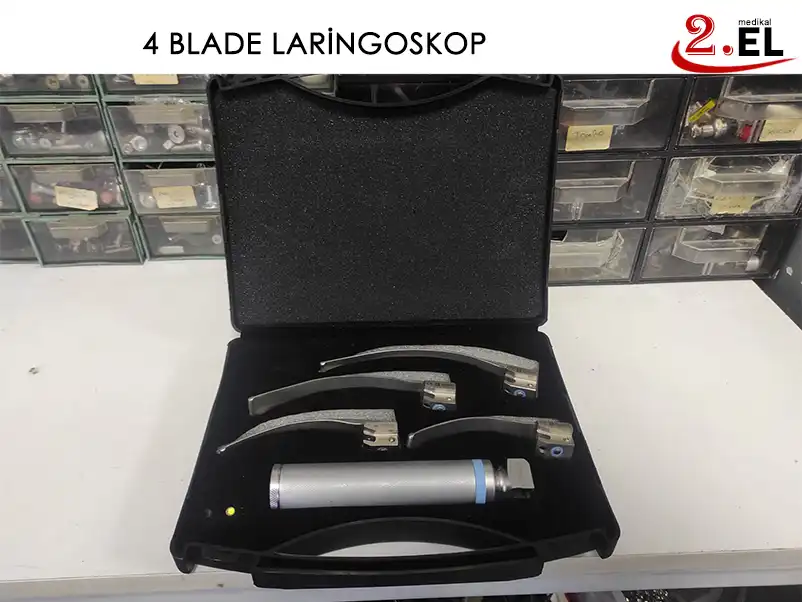 İkinci El 4 Blade Laringaskop