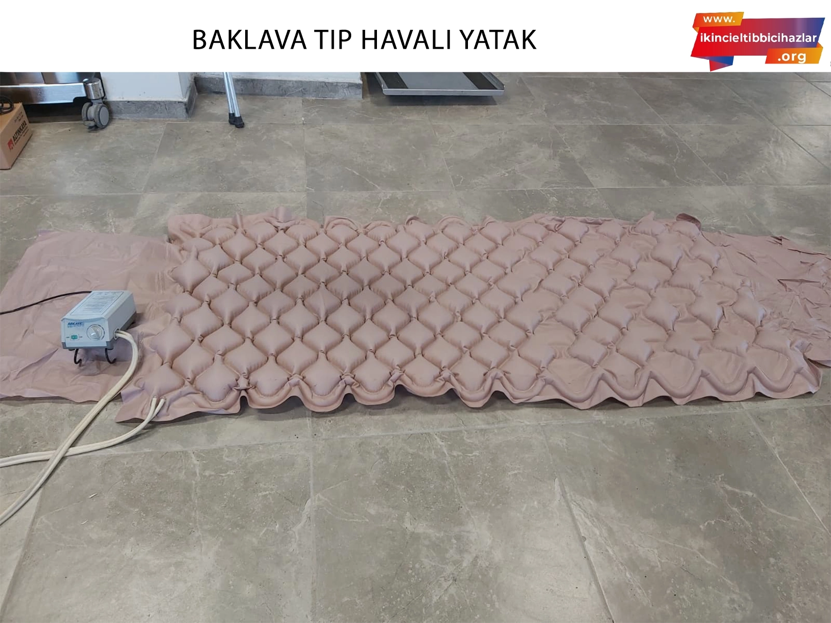 2.El Baklava Tip Havalı Yatak