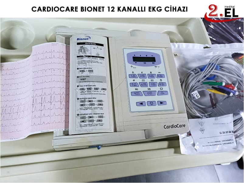 İkinci El Bionet Cardiocare 12 Kanallı EKG Cihazı