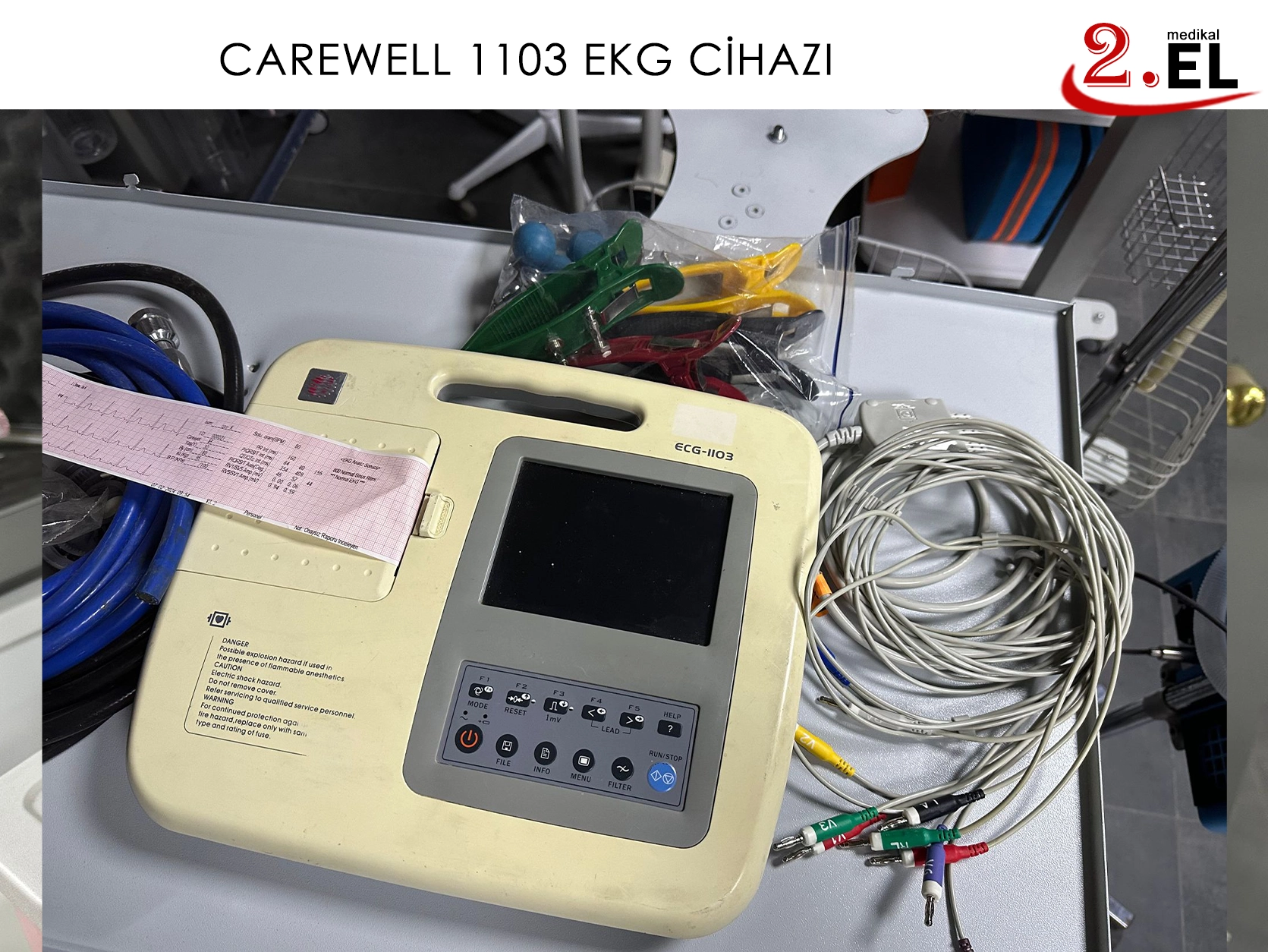 İkinci El Carewell 1103 EKG Cihazı