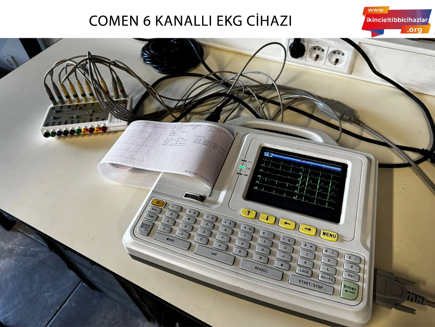 2.El Comen Cm 600 6 Kanallı Ekg Cihazı