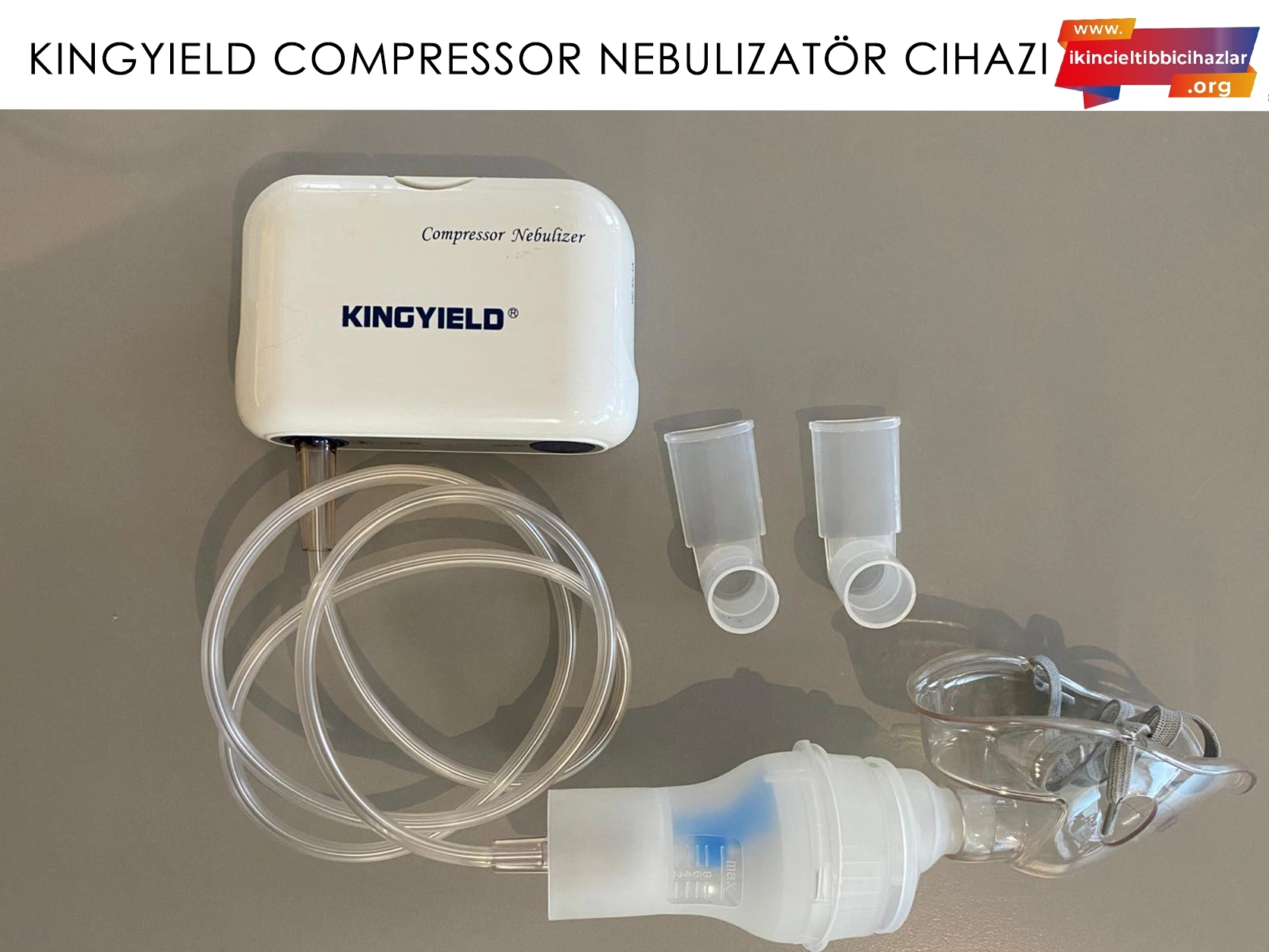 İkinci El Kıngyıeld Compressor Nebulizatör Cihazı
