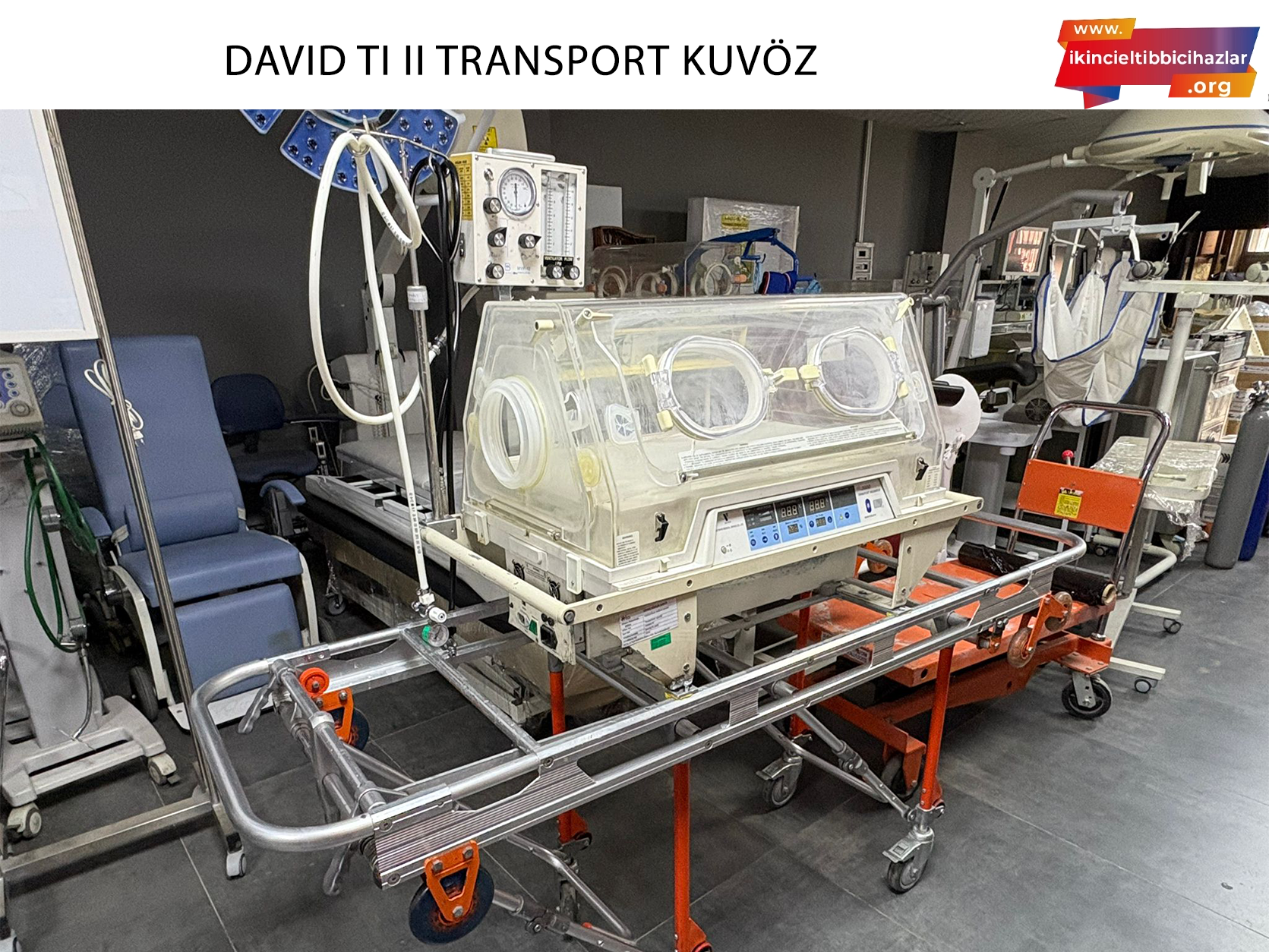 2.El David TI II Yenidoğan Transport Kuvöz 