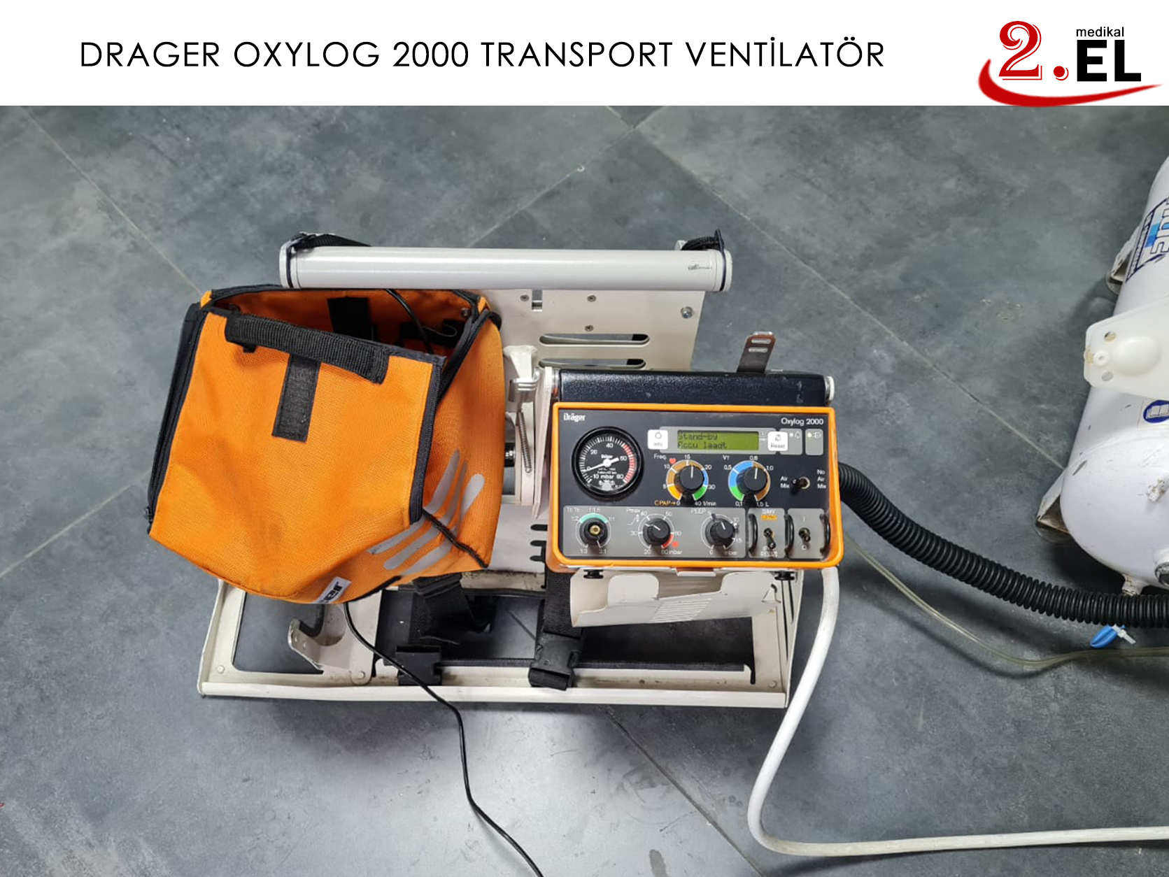 İkinci El Drager Oxylog 2000 Ventilatör Cihazı
