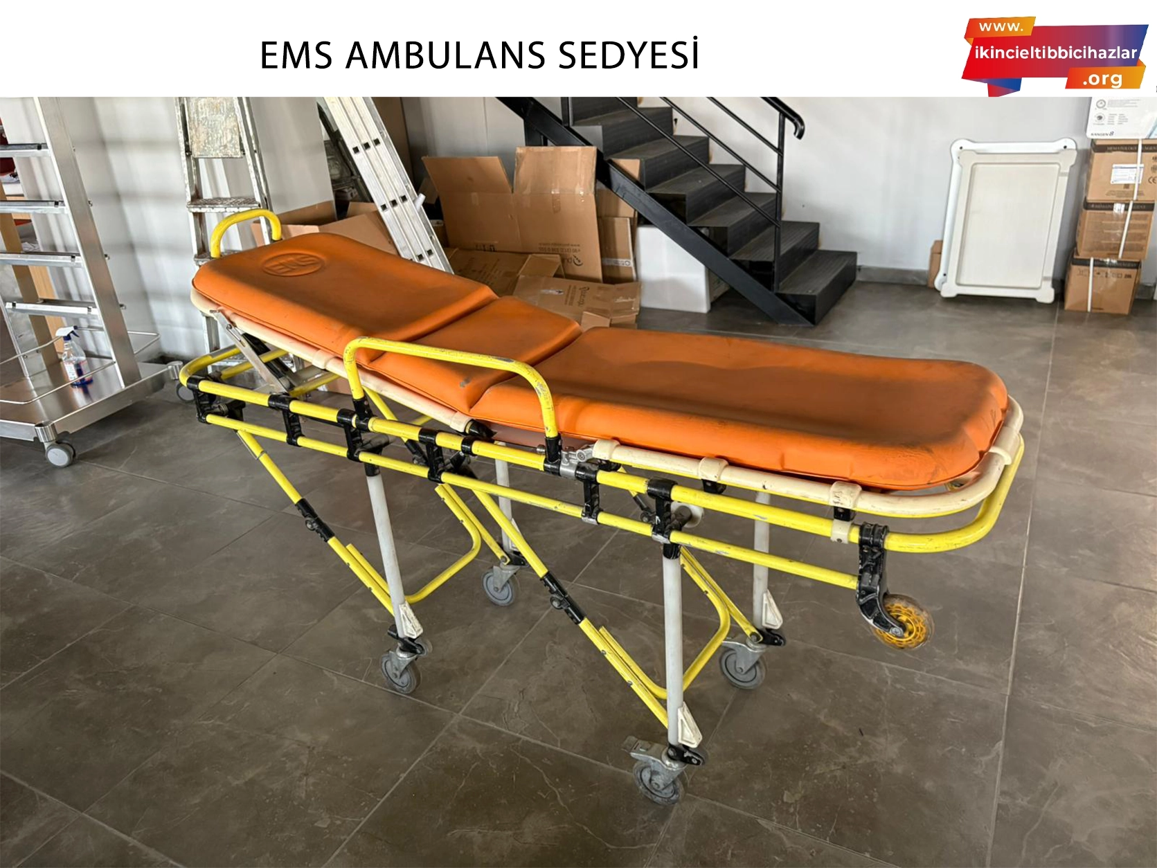 2.El EMS Ambulans Sedyesi