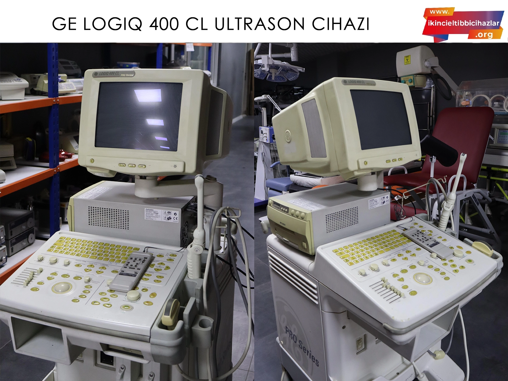 2.El Ge Logiq 400 CL Ultrason Cihazı