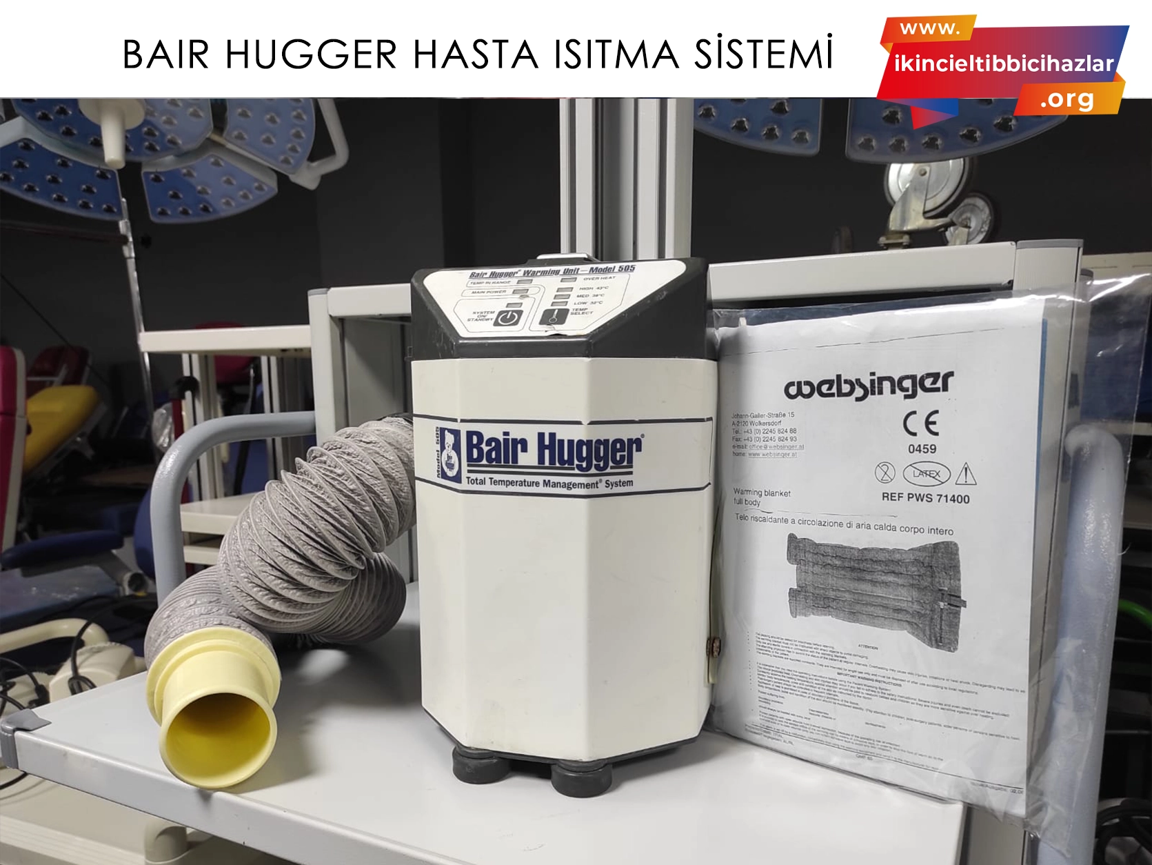 İkinci El Bair Hugger Hasta Isıtma Sistemi