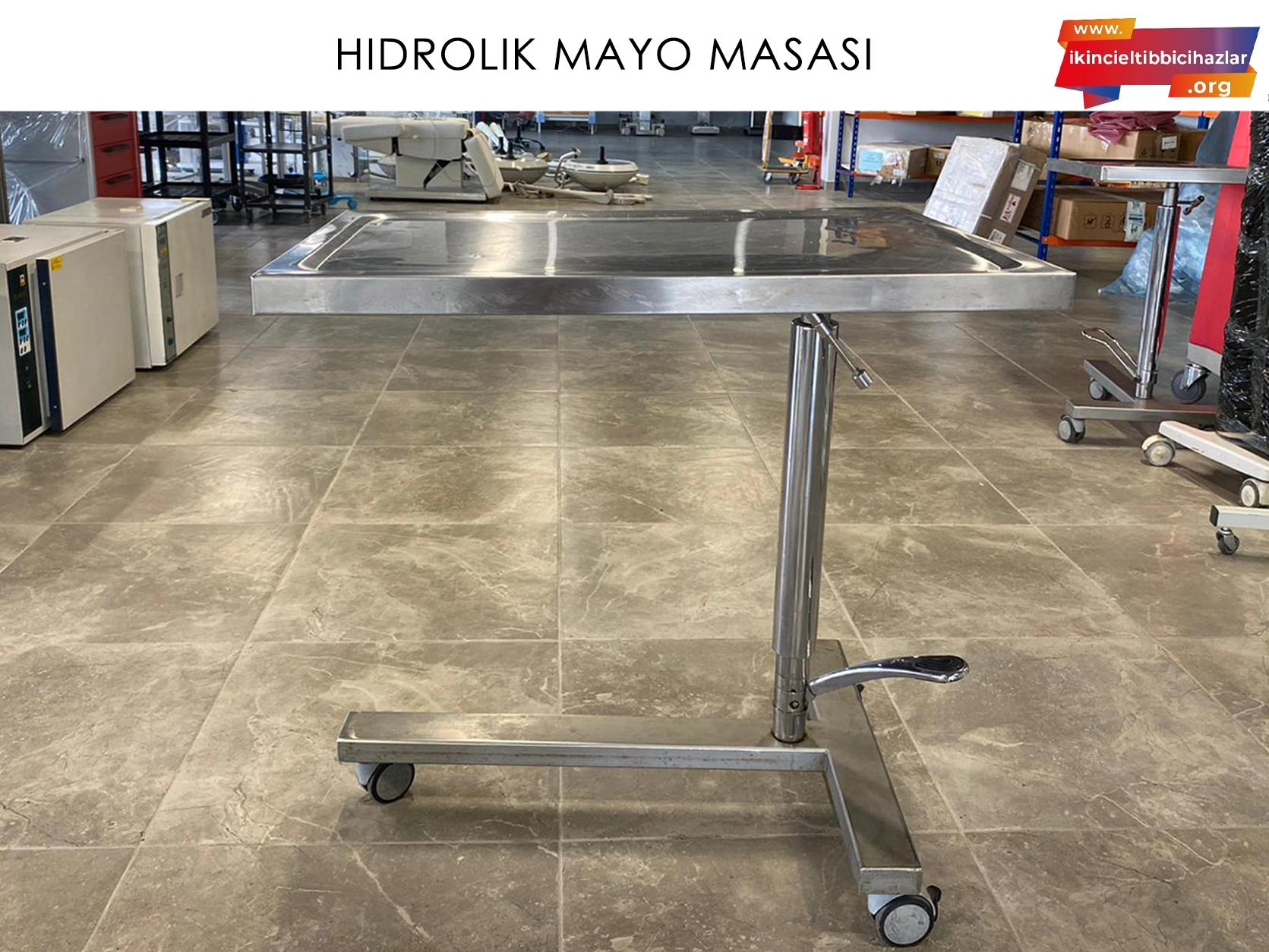 İkinci El Hidrolik Mayo Masası