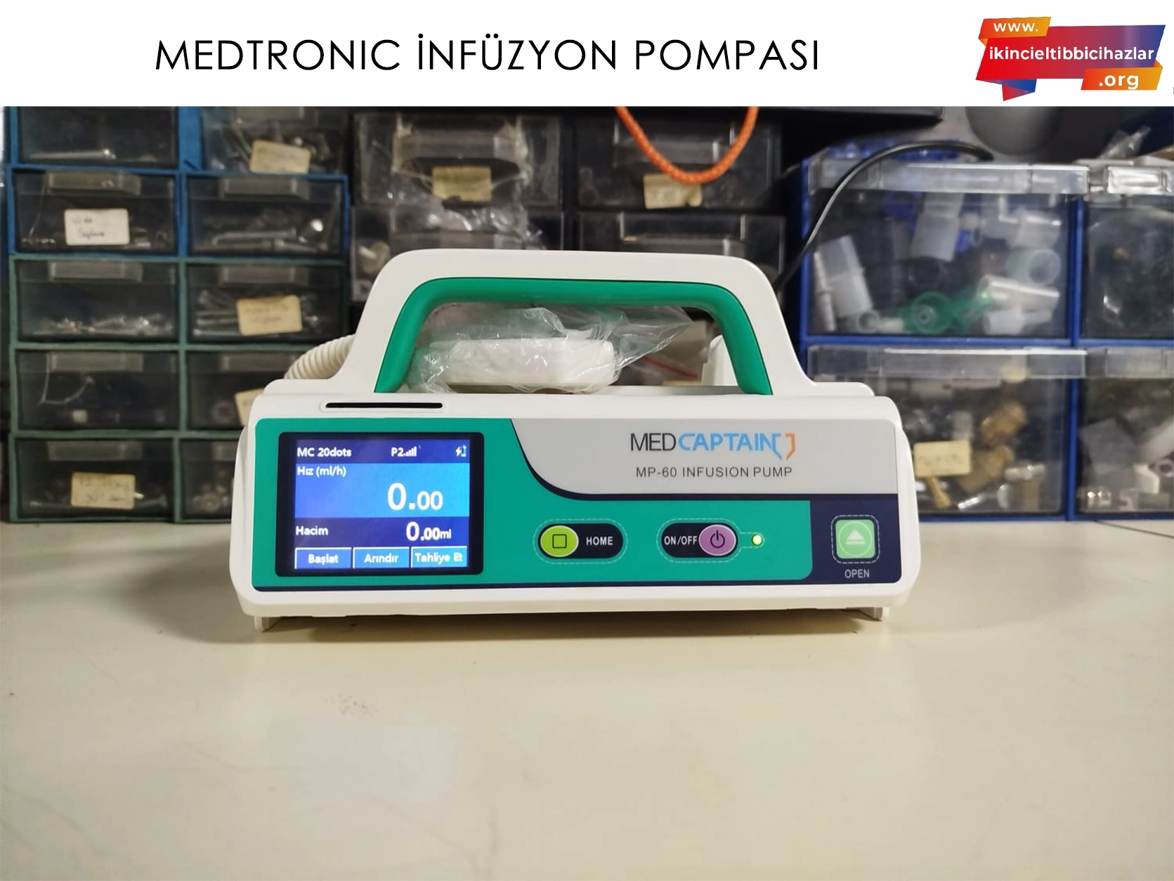 2.El Medcaptain İnfüzyon Pompası