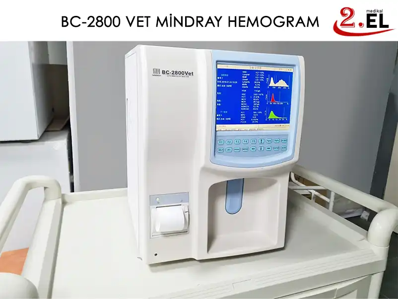 İkinci El Mindray BC 2800 Vet Hemogram Cihazı
