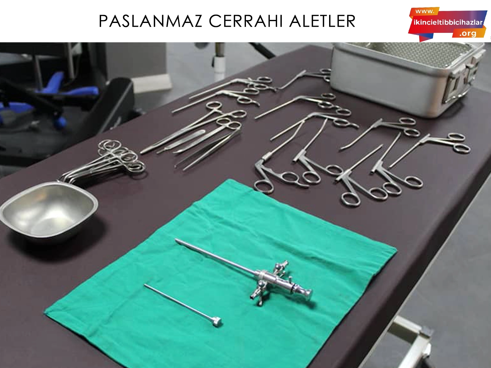 İkinci El Paslanmaz Cerrahi Aletler