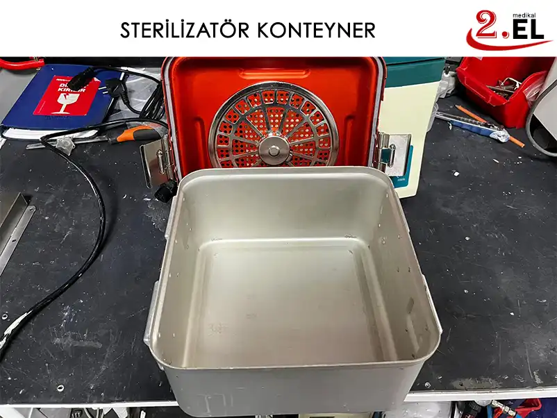 İkinci El Sterilizatör Konteyner