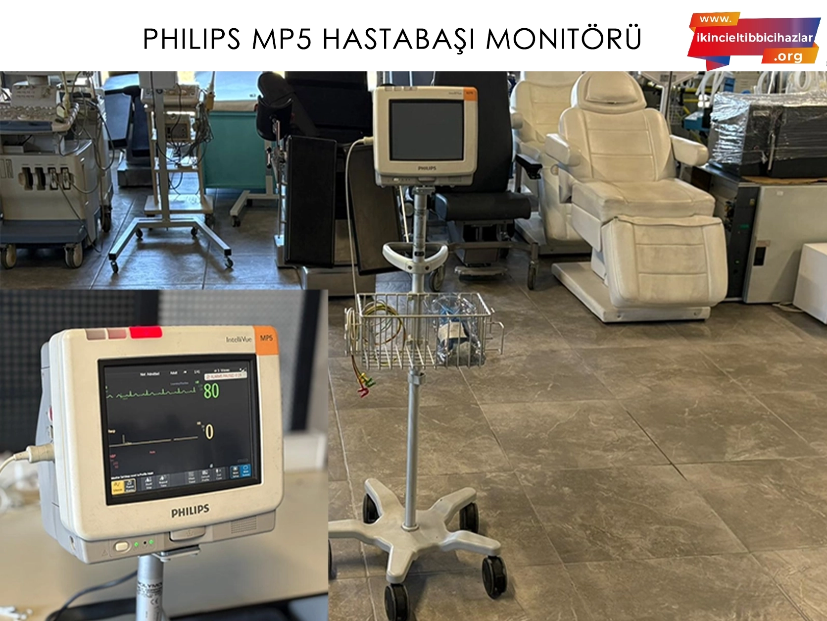 İkinci El Philips Hastabaşı Monitörü
