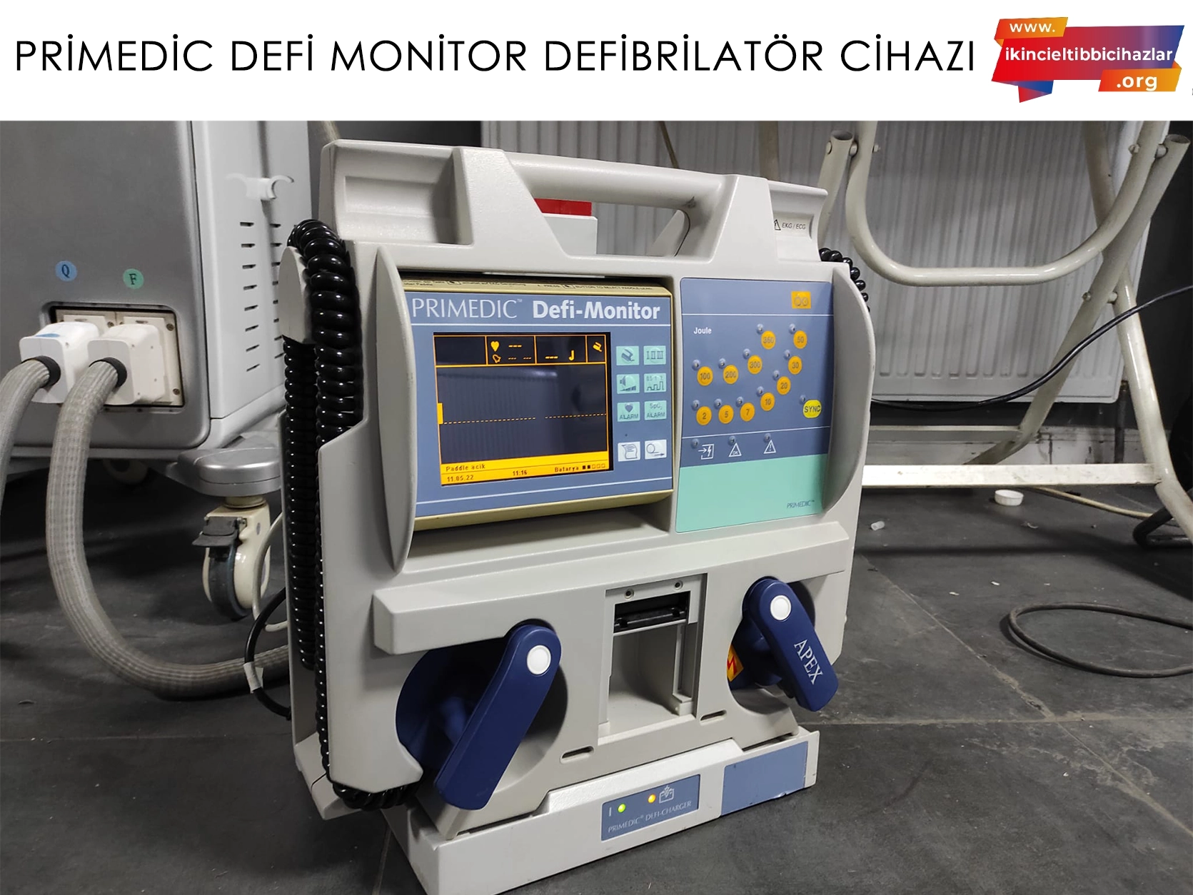 2.El Primedic Defi Monitor Defibrilatör Cihazı