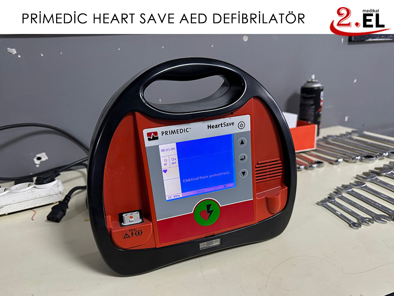 İkinci El Primedic AED Cihazı