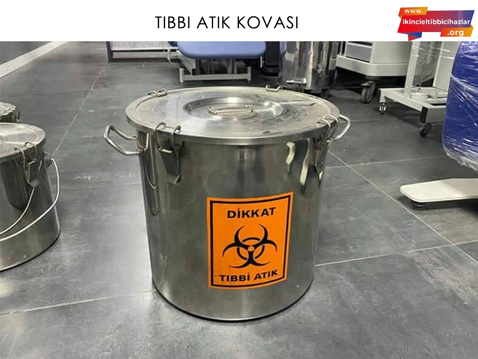 İkinci El Tıbbi Atık Kovası