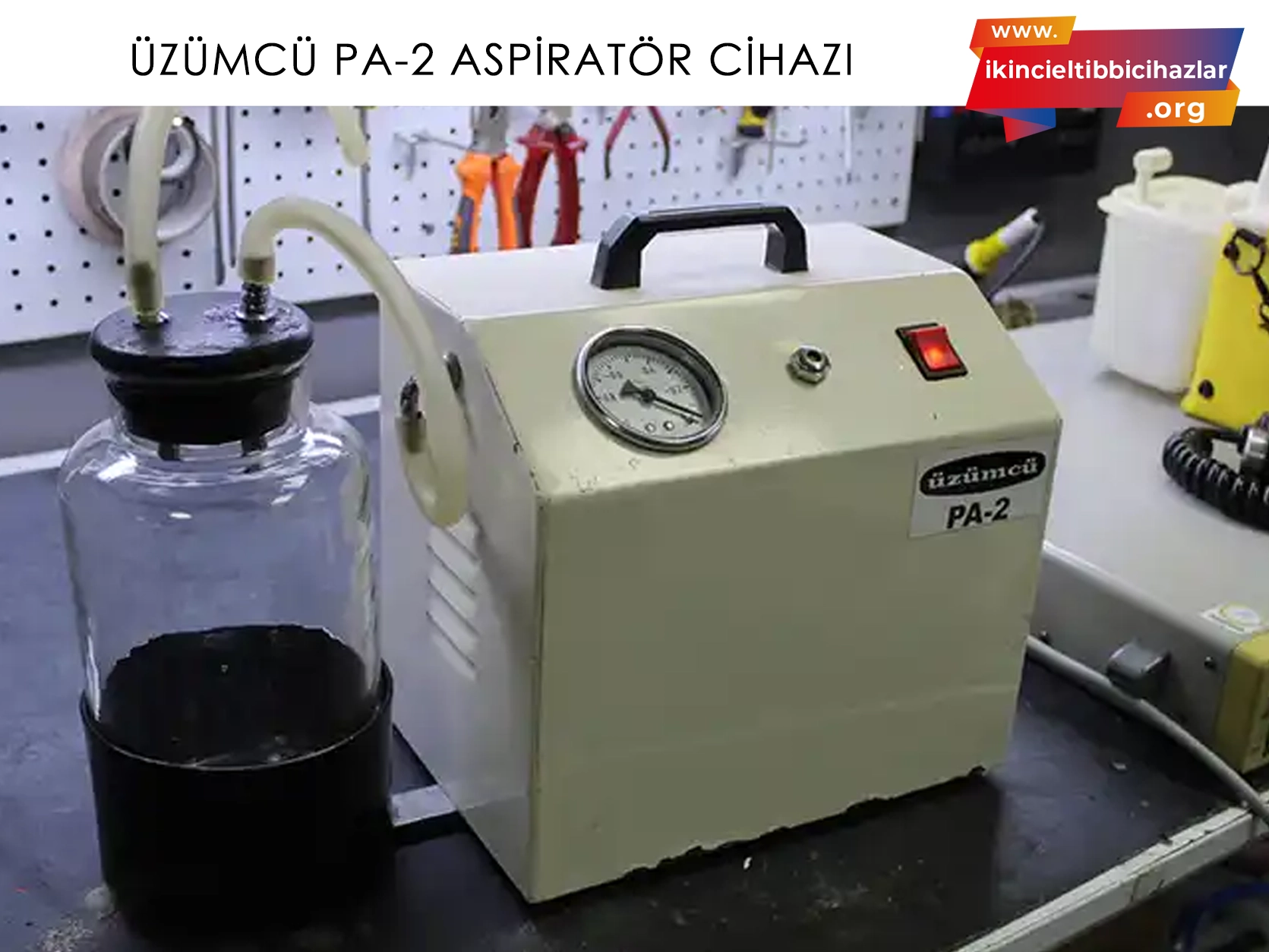 İkinci El Üzümcü PA-2 Aspiratör Cihazı
