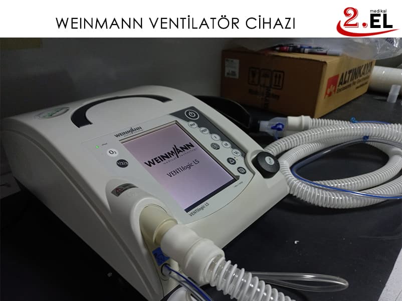 İkinci El Weinmann Ventilogic Ventilatör Cihazı