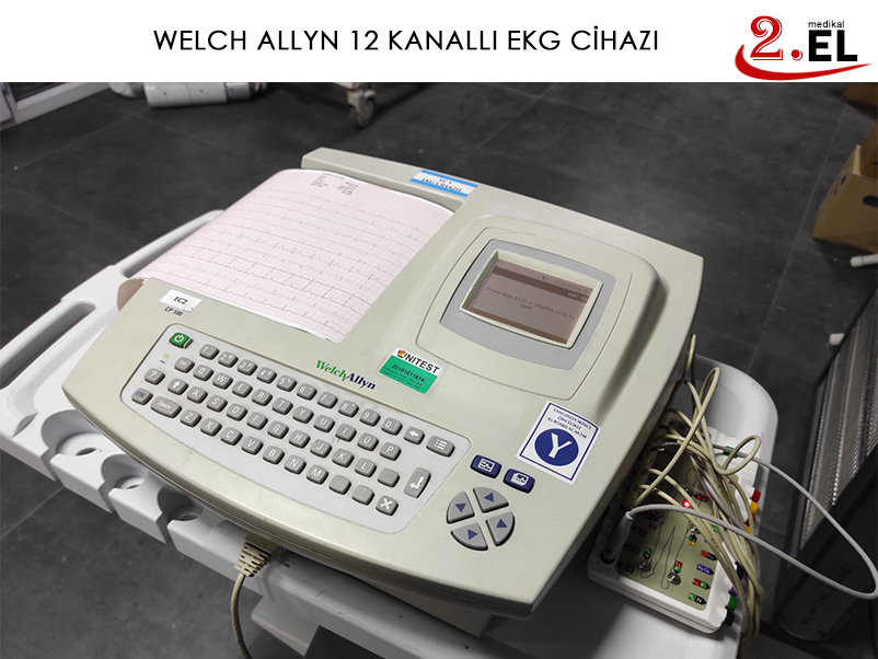 İkinci El Welch Allyn 12 Kanallı EKG Cihazı