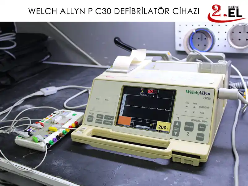 İkinci El Welch Allyn Defibrilatör Cihazı
